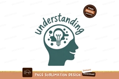 Head brain idea lightbulb understanding image Product Image 1