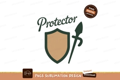 Shield spear protector emblem defense Product Image 1