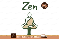 Person meditating in lotus pose meditation Product Image 1
