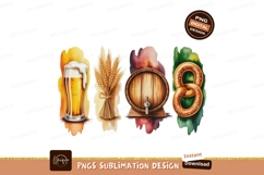 Beer wheat barrel pretzel drink Product Image 1