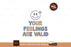 Smiley face affirmation text feelings valid Product Image 1