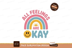 Rainbow smiley face positive affirmation image Product Image 1