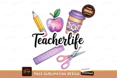 Teacher life school supplies apple pencil Product Image 1