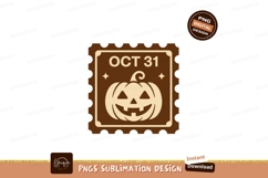 Halloween pumpkin stamp date october Product Image 1