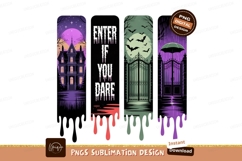 Haunted house spooky gates bats rain halloween Product Image 1