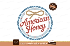 American Honey rope knot emblem image Product Image 1
