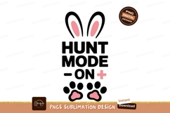 Pink bunny ears and feet with plus sign image Product Image 1