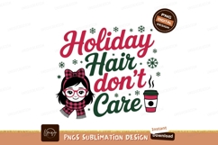 Festive hair dont care graphic holiday pink Product Image 1