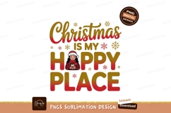 Christmas happy place festive celebration image Product Image 1
