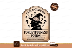 Apothecary Forgetfulness Potion Brain Hat image Product Image 1