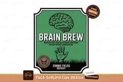 Brain brew zombie hand green image Product Image 1