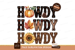 Autumnal greetings pumpkin sunflower maple leaves fall Product Image 1