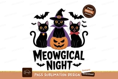 Black cats and jack o lantern halloween pumpkin Product Image 1