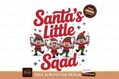 Christmas elves holding candy canes image Product Image 1