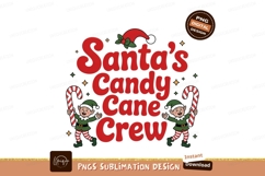 Santa&#039;s Candy Cane Crew Christmas Product Image 1