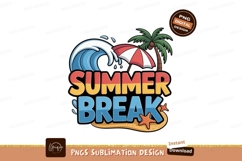 Summer Break Beach Vacation Fun ocean Product Image 1