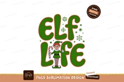 Elf life festive character candy cane christmas holiday Product Image 1