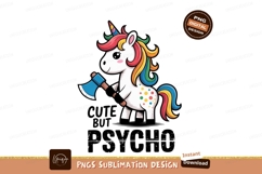 Rainbow unicorn axe fantasy mythical Product Image 1