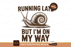 Snail running late on my way shell antennae Product Image 1