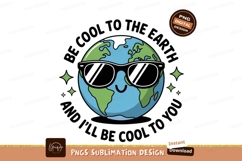Earth wearing sunglasses and smiling planet cool Product Image 1