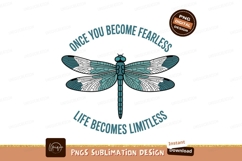 Teal dragonfly wings black text insect Product Image 1