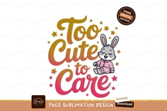 Cute bunny pajamas stars text Product Image 1