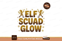 Elf squad glow holiday design festive Product Image 1