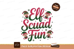 Christmas elves squad fun holiday festive Product Image 1