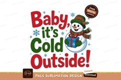 Snowman celebration text design holiday winter Product Image 1