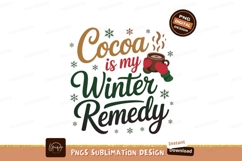 Cocoa Winter Remedy Mug Mittens image Product Image 1