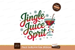 Festive drink with holiday lights Christmas Product Image 1