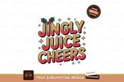 Jingly juice cheers festive text image Product Image 1