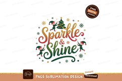 Christmas elves sparkle shine tree Product Image 1