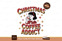 Christmas coffee addict festive design holiday Product Image 1