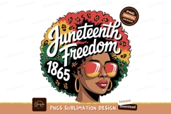 Juneteenth freedom woman afro sunglasses Product Image 1