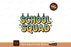 School Squad gradient text yellow Product Image 1