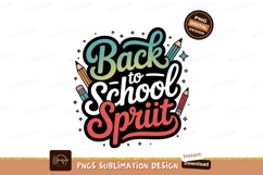Back Spirit Colorful Pencils school Product Image 1