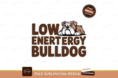 Brown bulldog with text animal Product Image 1