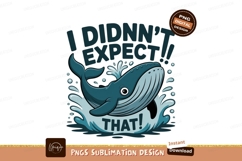 Blue whale breaching water surprise ocean splash Product Image 1