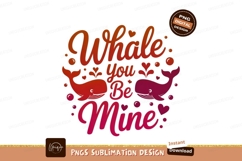 Whale You Be Mine hearts love Product Image 1