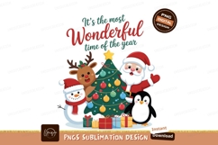 Christmas characters festive celebration santa reindeer Product Image 1