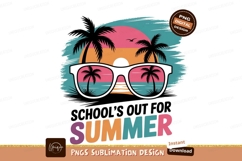 Sunglasses reflecting tropical sunset beach ocean Product Image 1