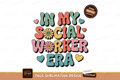 In my social worker era retro groovy Product Image 1