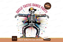 Dancing skeleton colorful jacket image Product Image 1