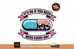 Pill hearts ribbon medication health Product Image 1