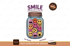 Jar full of smiley faces happy emotions Product Image 1