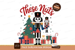 Skeleton nutcracker christmas tree gifts image Product Image 1