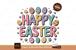 Happy Easter colorful eggs spring Product Image 1