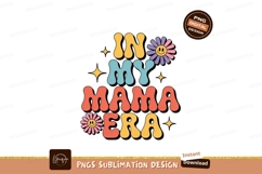 In my mama era retro groovy flower Product Image 1