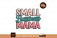 Small Business Mama Pink Teal image Product Image 1